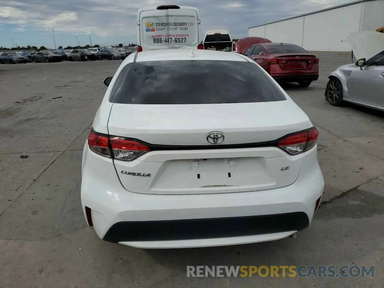 6 Photograph of a damaged car JTDVPMAEXN3032060 TOYOTA COROLLA 2022
