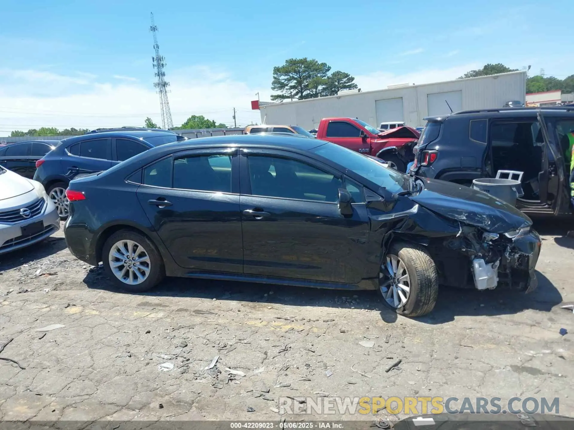 13 Photograph of a damaged car JTDVPMAEXNJ214613 TOYOTA COROLLA 2022
