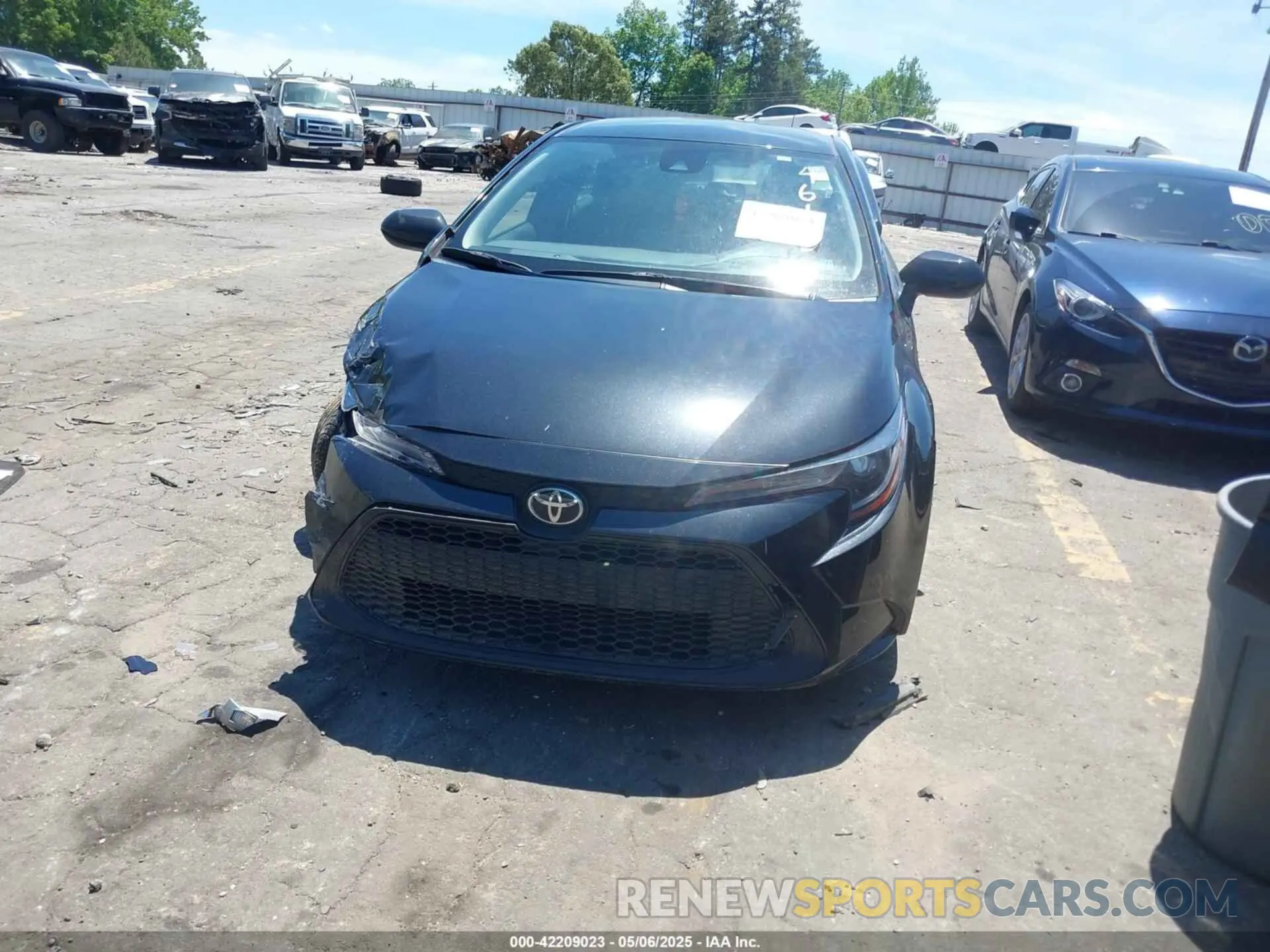 6 Photograph of a damaged car JTDVPMAEXNJ214613 TOYOTA COROLLA 2022