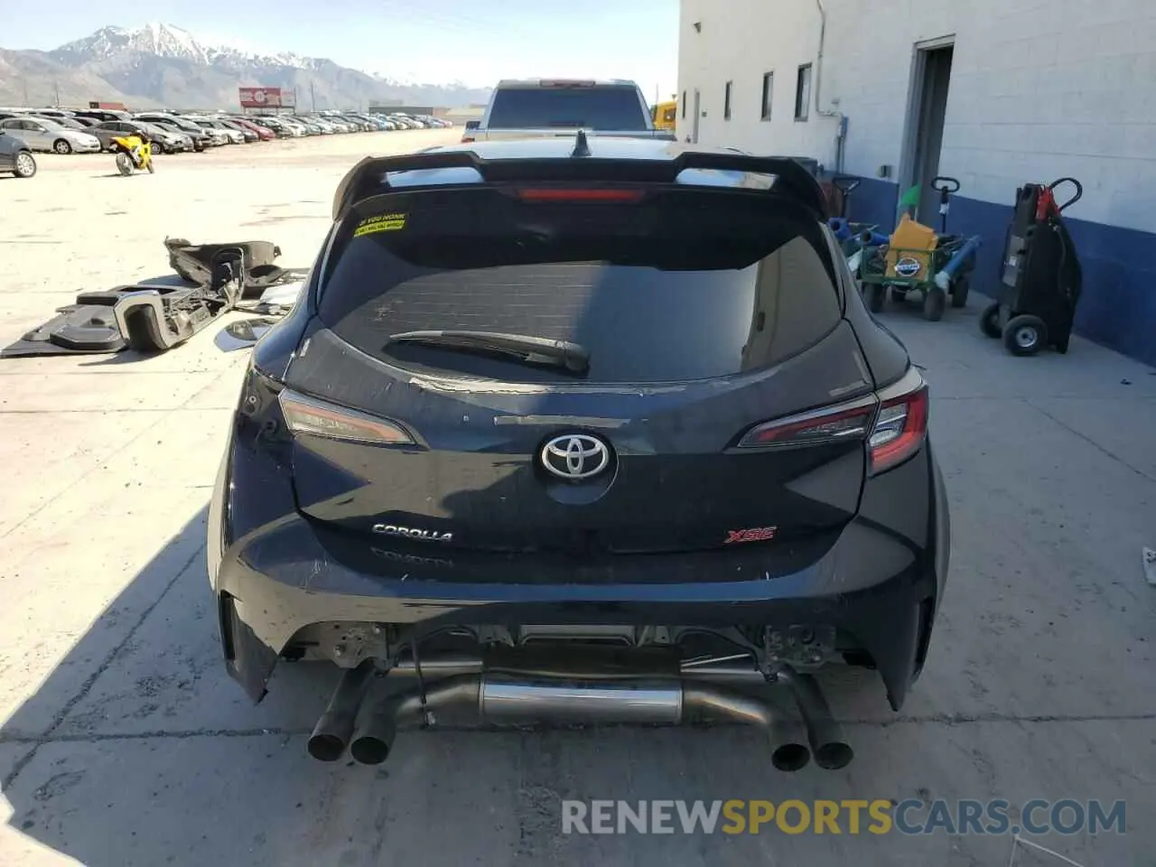6 Photograph of a damaged car JTNA4MBE2N3158320 TOYOTA COROLLA 2022