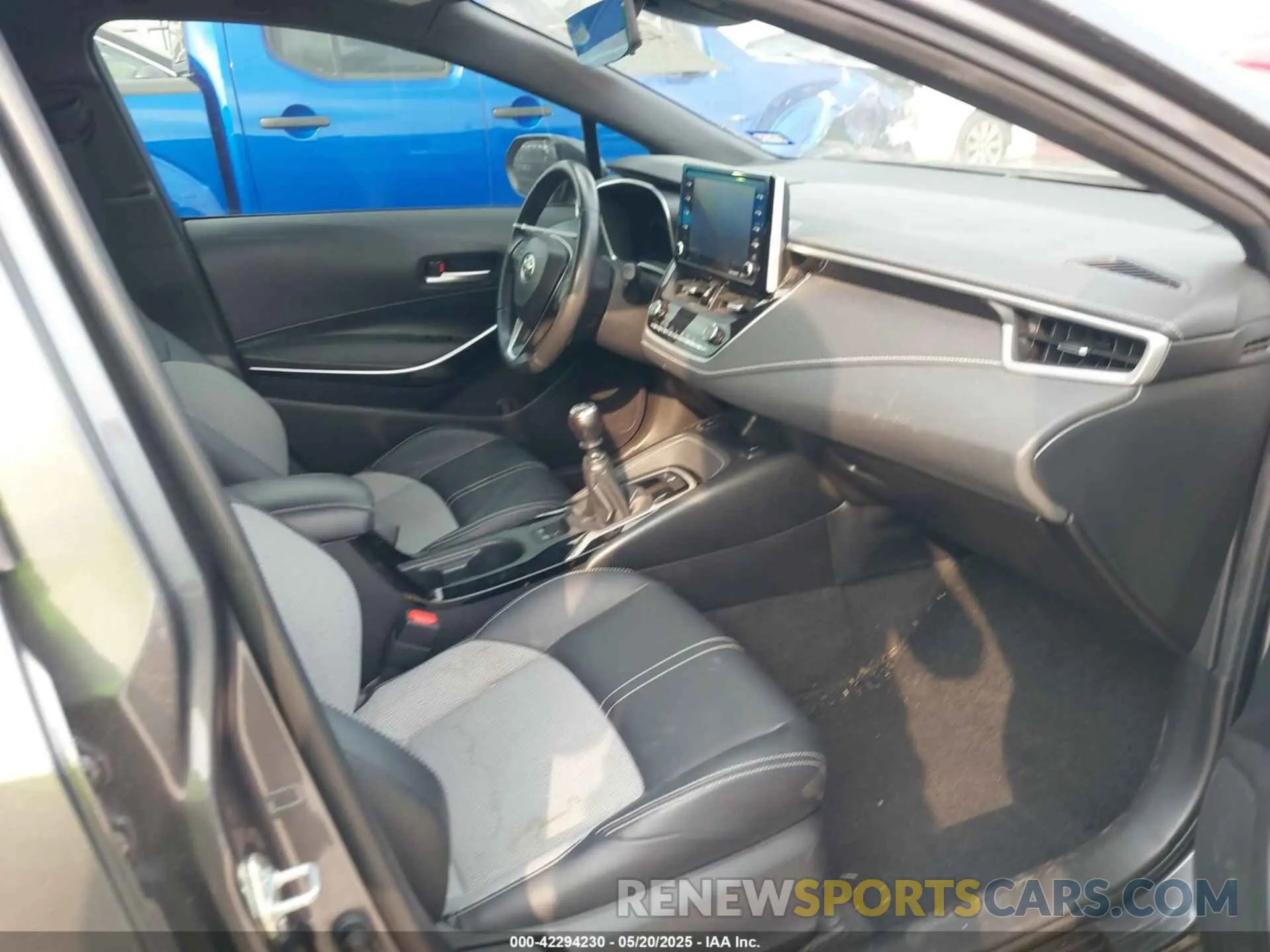 5 Photograph of a damaged car JTNA4MBE4N3183347 TOYOTA COROLLA 2022