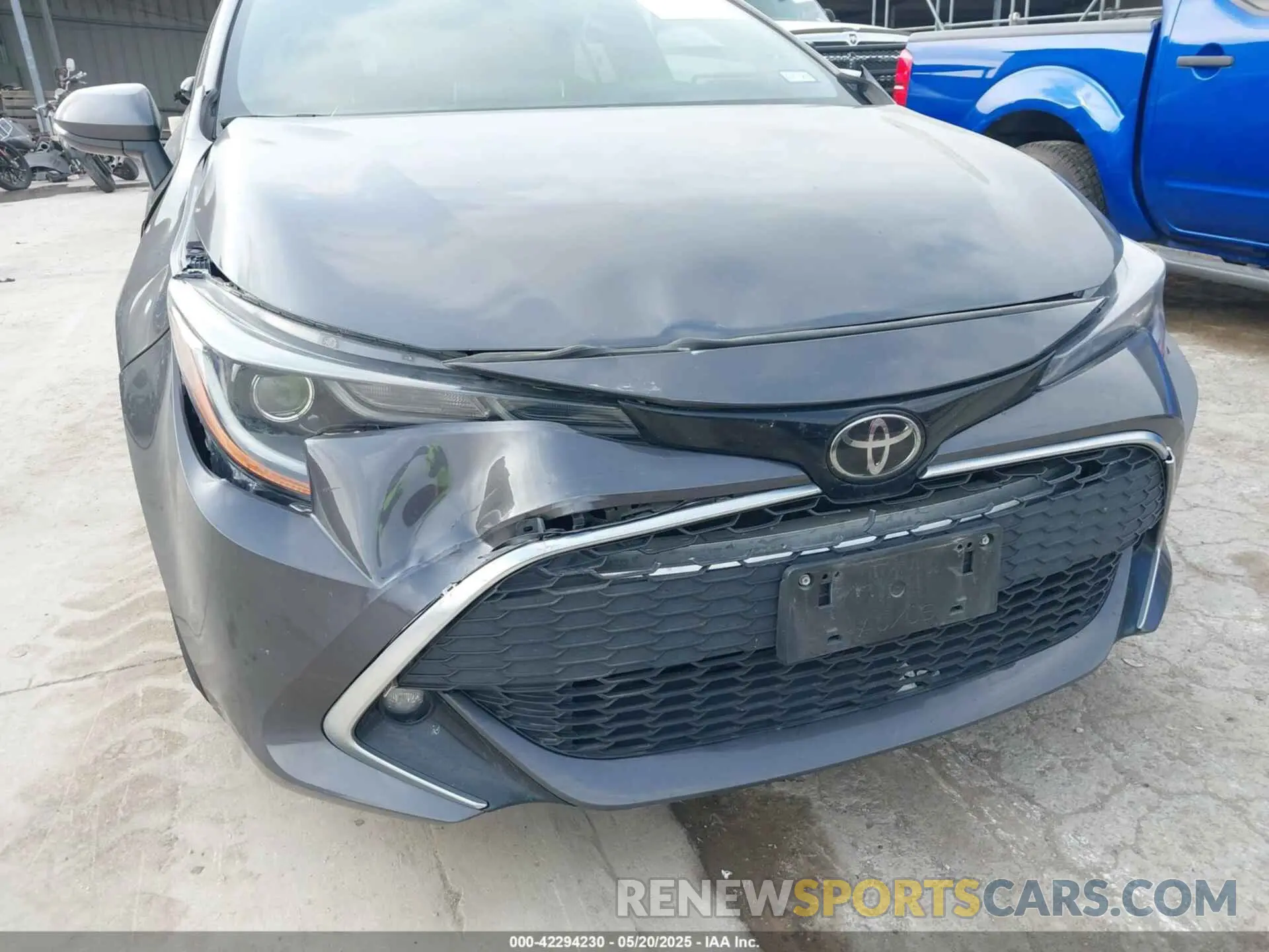 6 Photograph of a damaged car JTNA4MBE4N3183347 TOYOTA COROLLA 2022