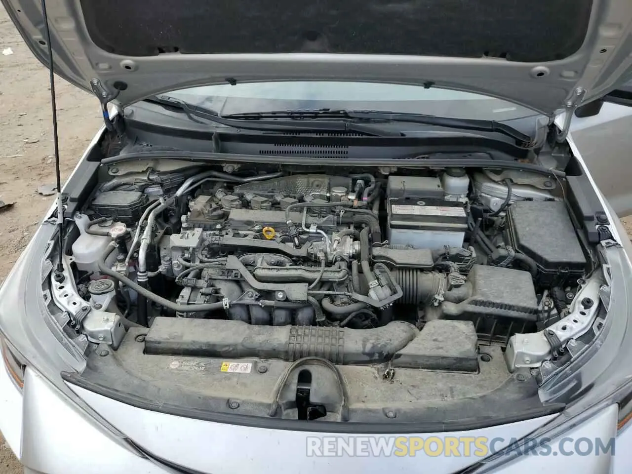 11 Photograph of a damaged car JTNA4MBE4N3189794 TOYOTA COROLLA 2022