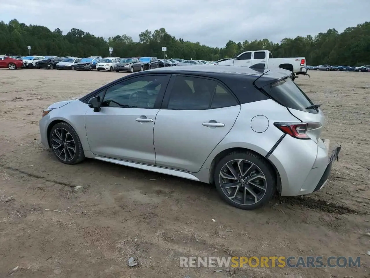 2 Photograph of a damaged car JTNA4MBE4N3189794 TOYOTA COROLLA 2022