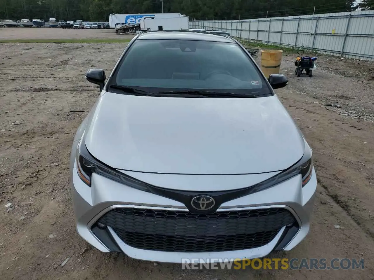 5 Photograph of a damaged car JTNA4MBE4N3189794 TOYOTA COROLLA 2022