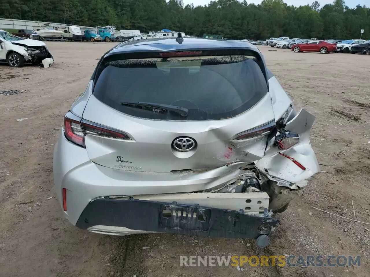 6 Photograph of a damaged car JTNA4MBE4N3189794 TOYOTA COROLLA 2022