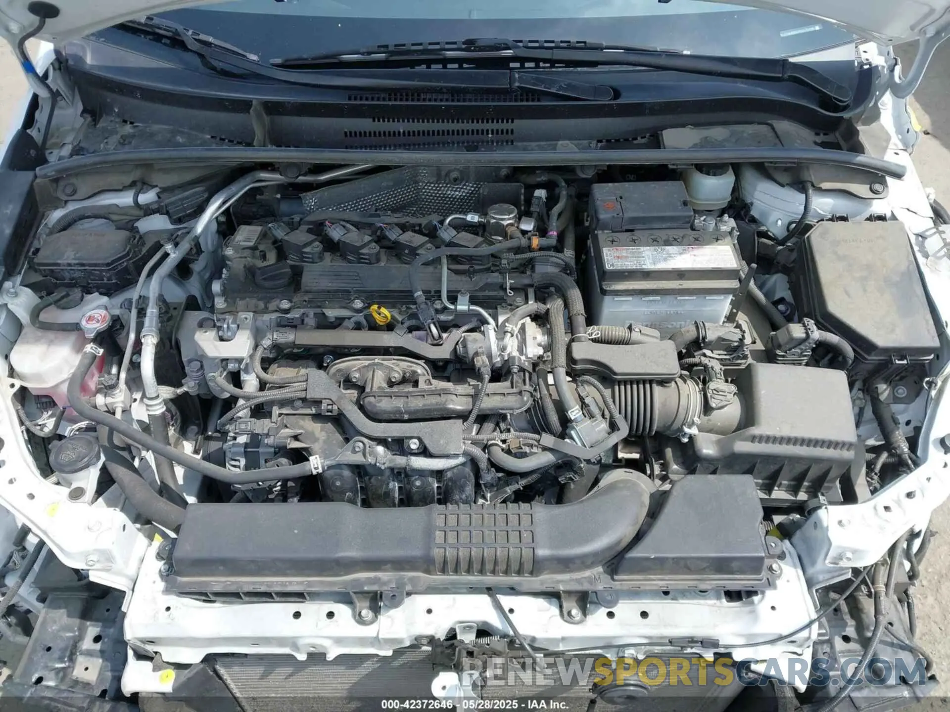 10 Photograph of a damaged car JTNA4MBEXN3175768 TOYOTA COROLLA 2022