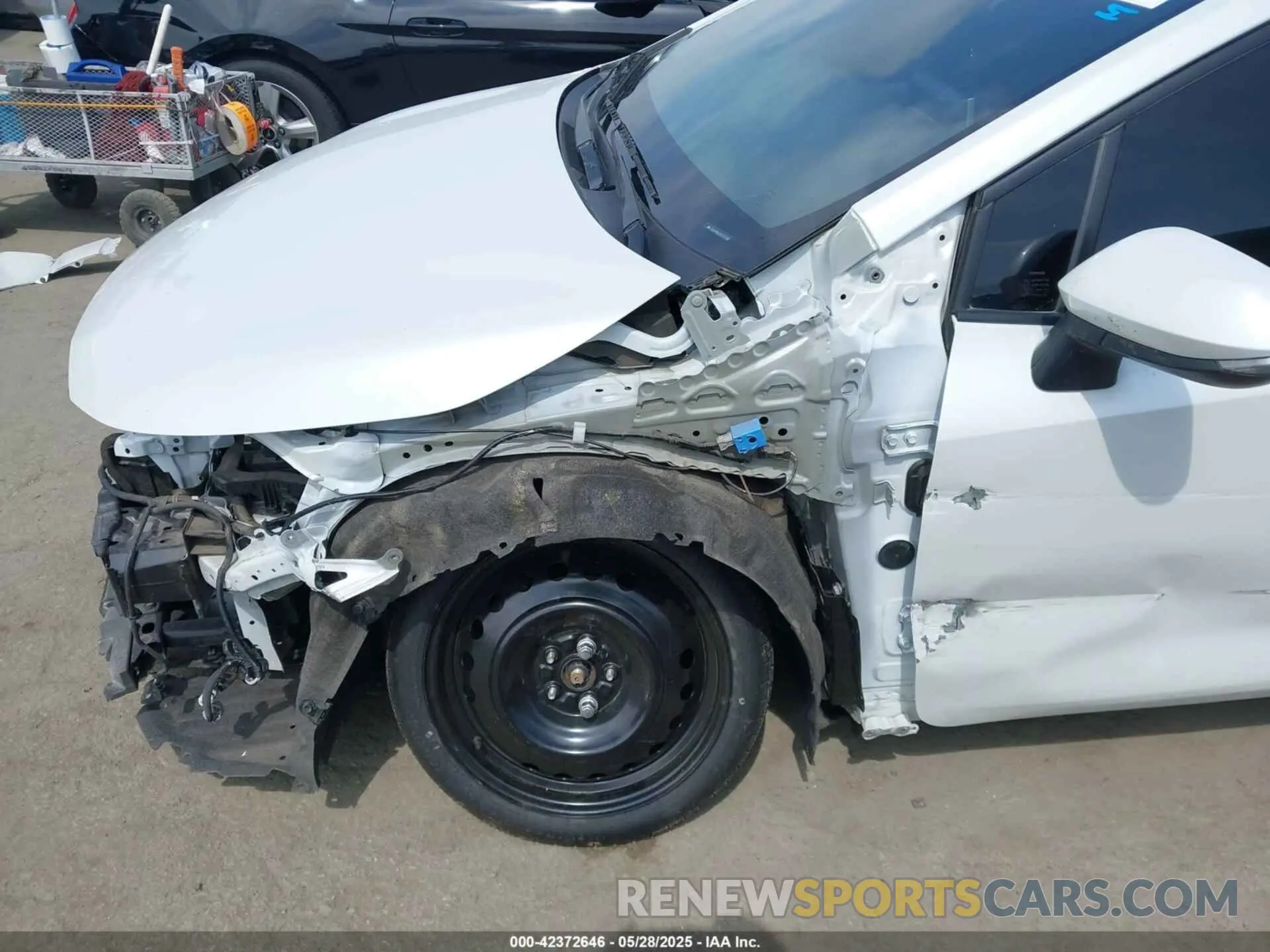 6 Photograph of a damaged car JTNA4MBEXN3175768 TOYOTA COROLLA 2022