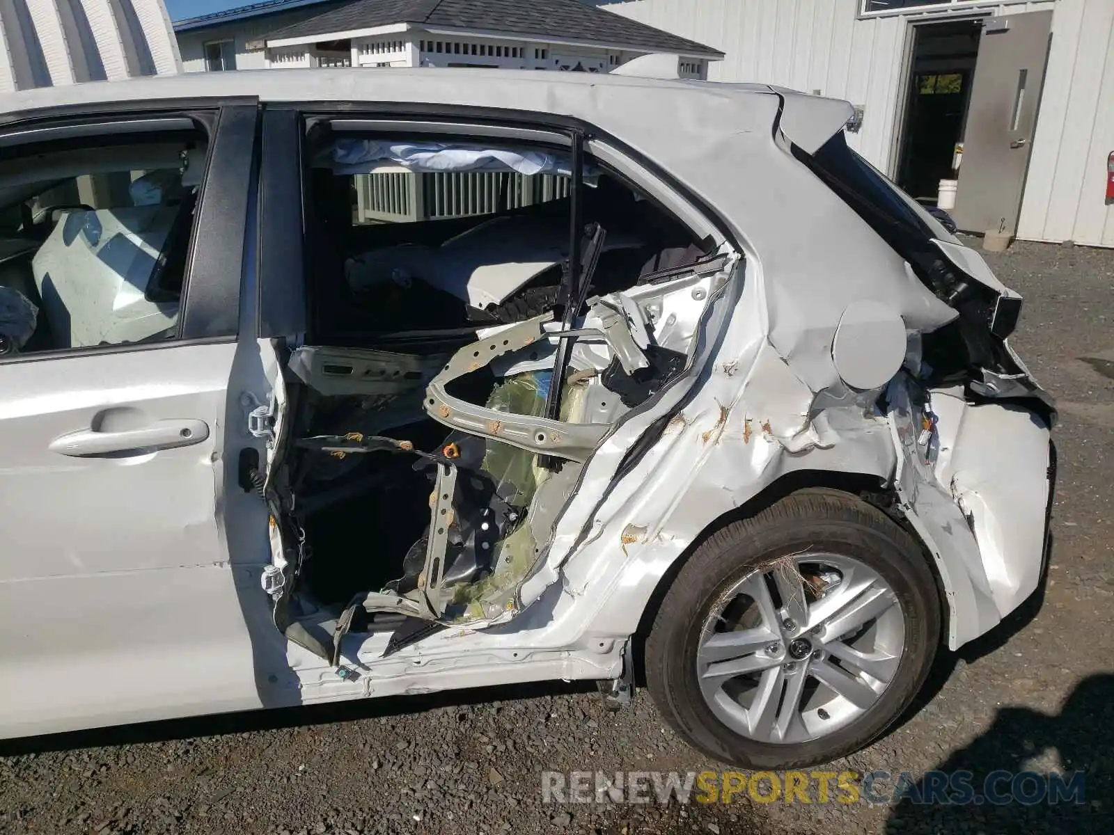 9 Photograph of a damaged car JTNB4MBE7N3154056 TOYOTA COROLLA 2022