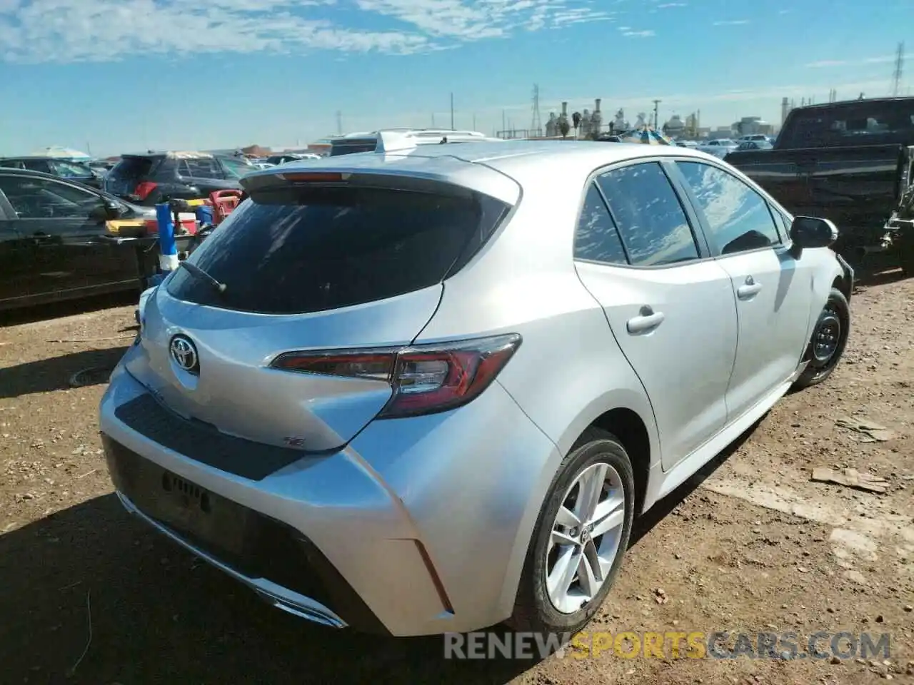 4 Photograph of a damaged car JTNB4MBEXN3150311 TOYOTA COROLLA 2022