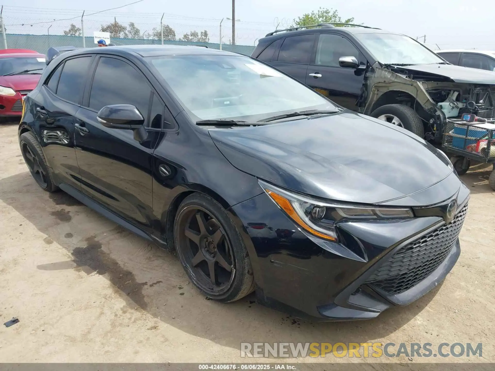 1 Photograph of a damaged car JTNC4MBE1N3147530 TOYOTA COROLLA 2022