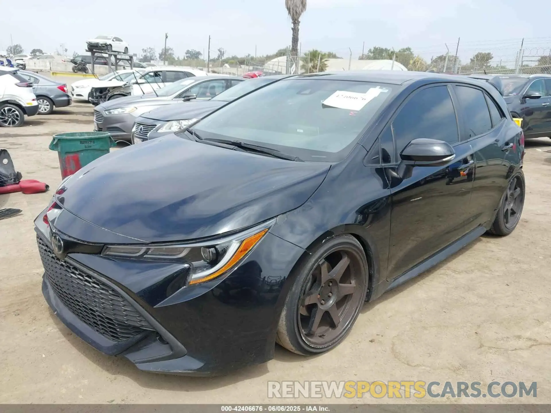 2 Photograph of a damaged car JTNC4MBE1N3147530 TOYOTA COROLLA 2022