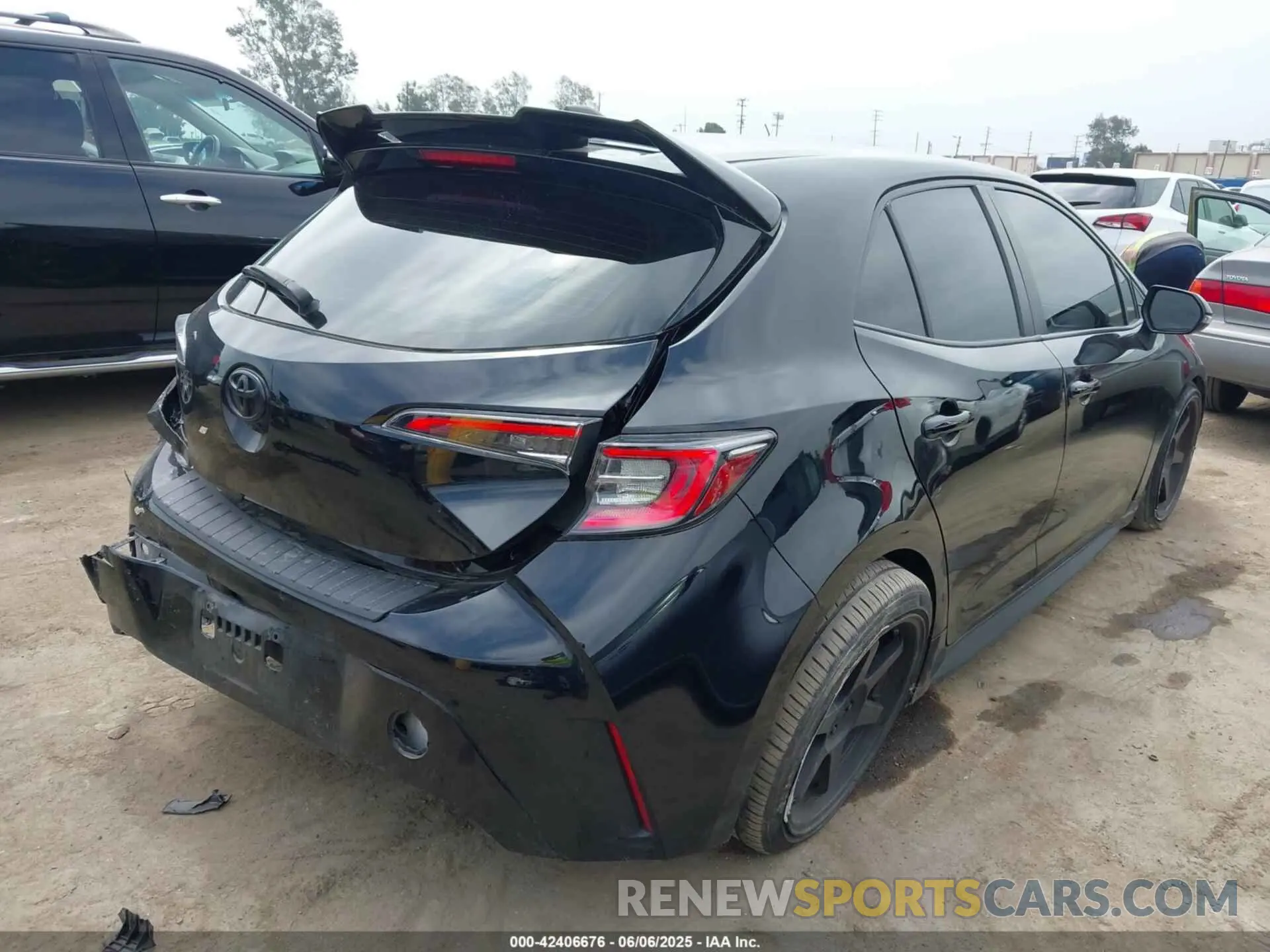 4 Photograph of a damaged car JTNC4MBE1N3147530 TOYOTA COROLLA 2022
