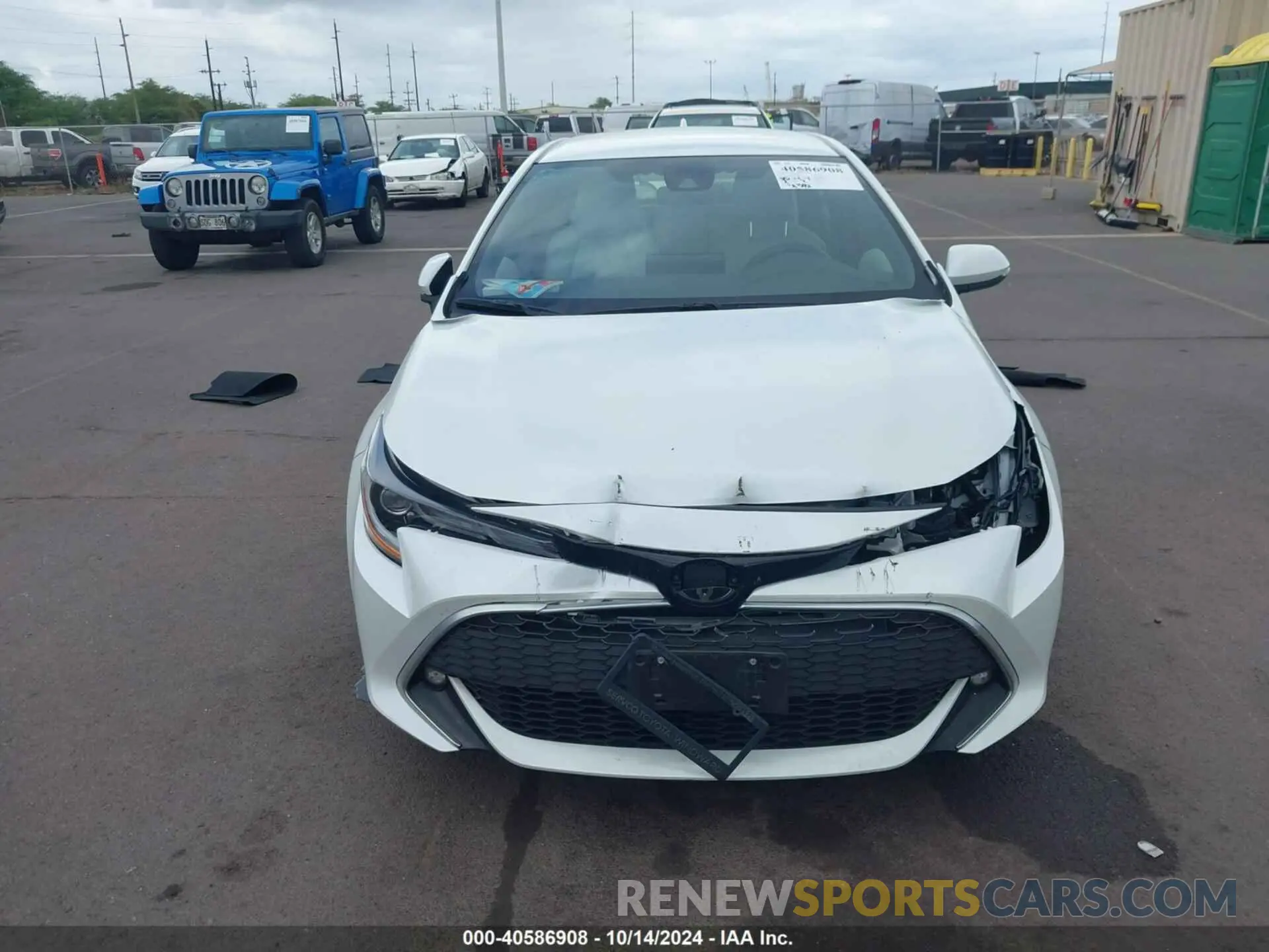 12 Photograph of a damaged car JTNC4MBE2N3158150 TOYOTA COROLLA 2022