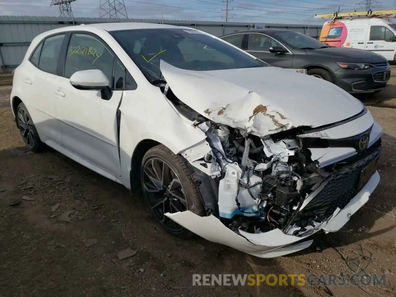 1 Photograph of a damaged car JTNC4MBE3N3150980 TOYOTA COROLLA 2022