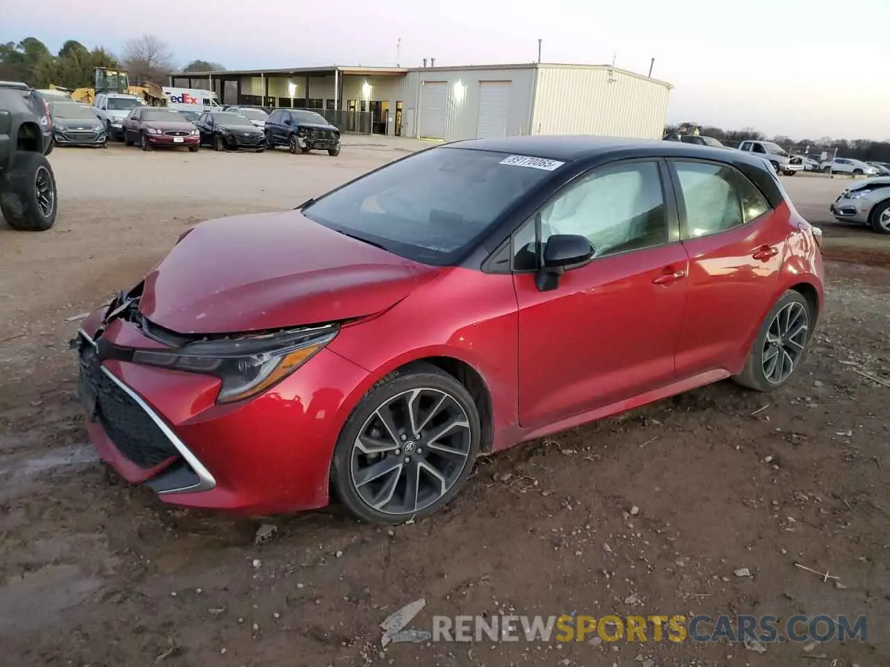 1 Photograph of a damaged car JTNC4MBE3N3187107 TOYOTA COROLLA 2022
