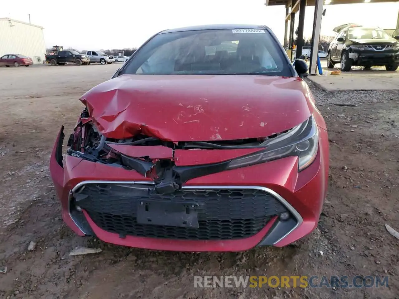 5 Photograph of a damaged car JTNC4MBE3N3187107 TOYOTA COROLLA 2022