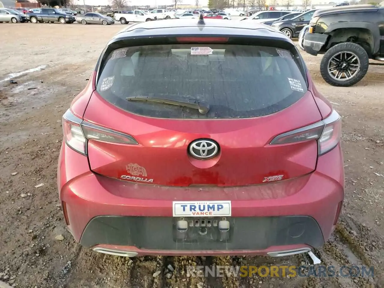 6 Photograph of a damaged car JTNC4MBE3N3187107 TOYOTA COROLLA 2022