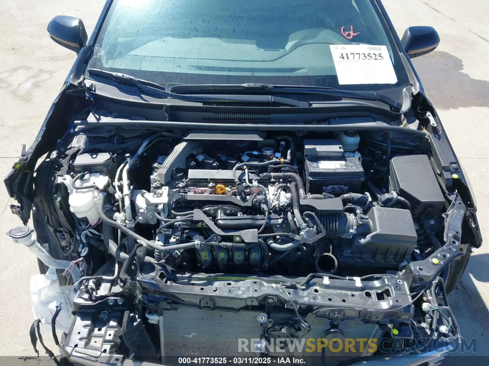 10 Photograph of a damaged car JTNC4MBE4N3148686 TOYOTA COROLLA 2022