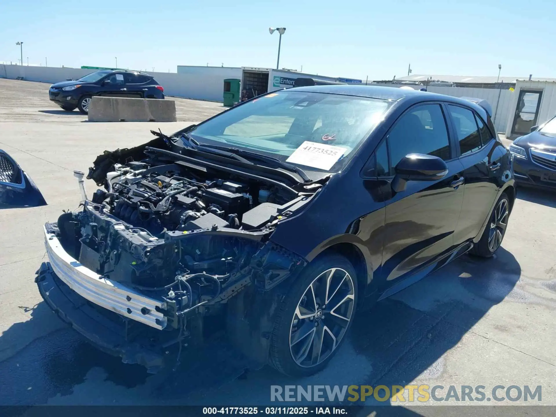 2 Photograph of a damaged car JTNC4MBE4N3148686 TOYOTA COROLLA 2022