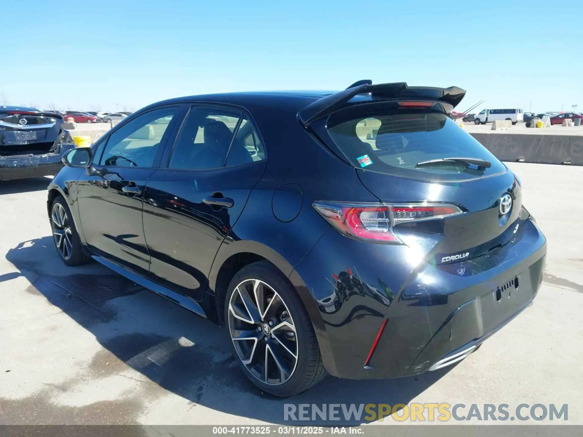 3 Photograph of a damaged car JTNC4MBE4N3148686 TOYOTA COROLLA 2022
