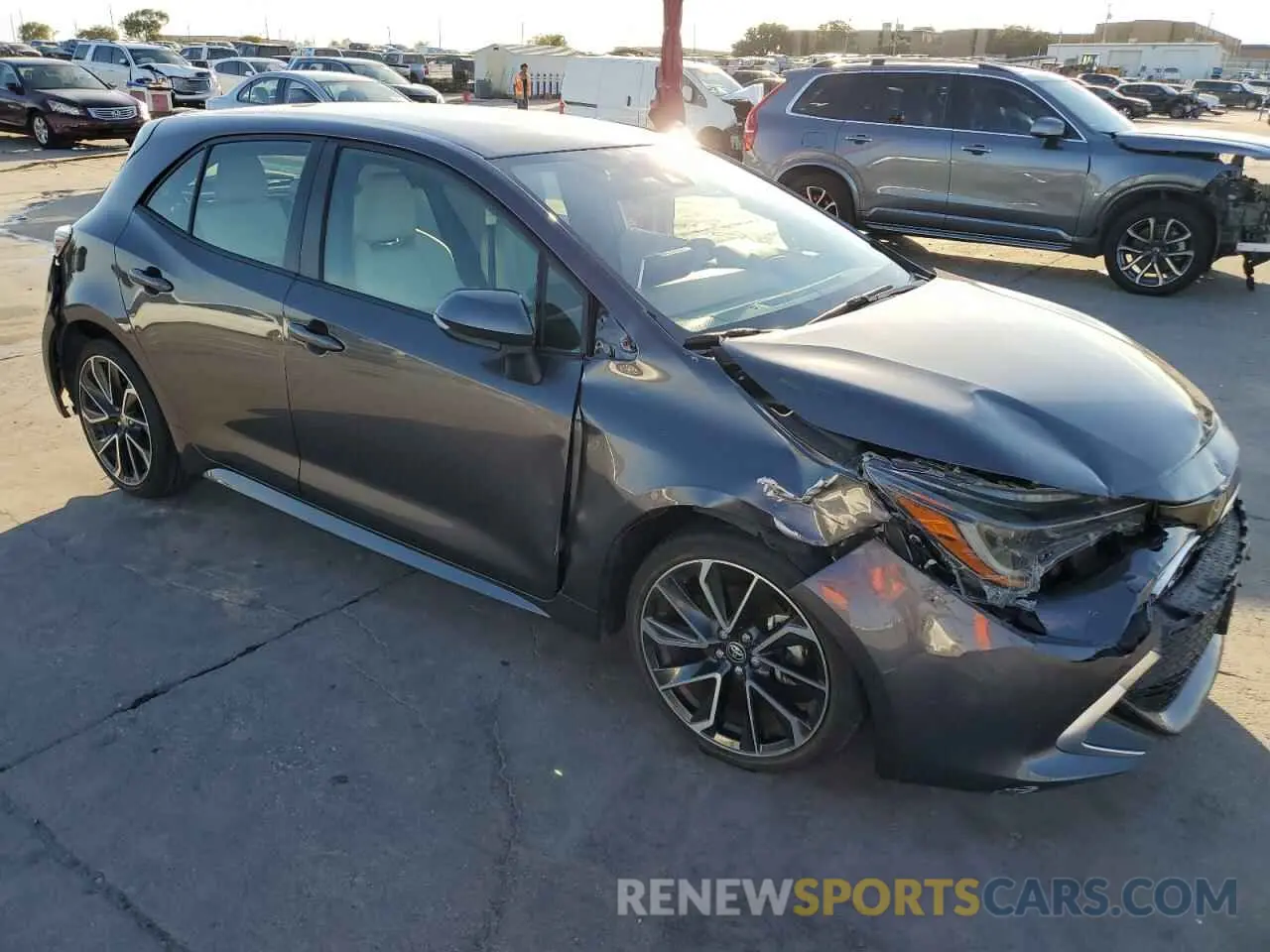 4 Photograph of a damaged car JTNC4MBE5N3157459 TOYOTA COROLLA 2022
