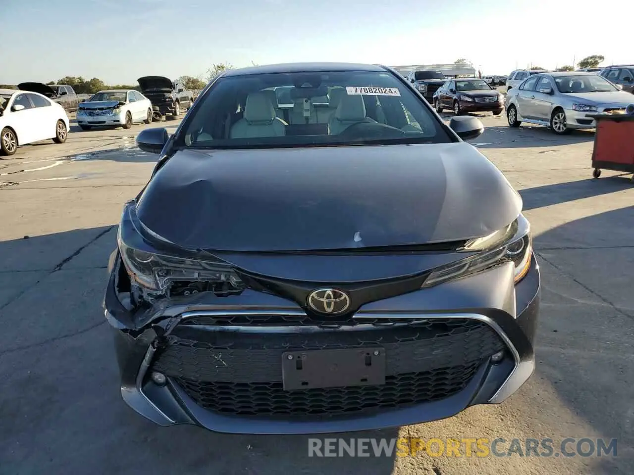 5 Photograph of a damaged car JTNC4MBE5N3157459 TOYOTA COROLLA 2022