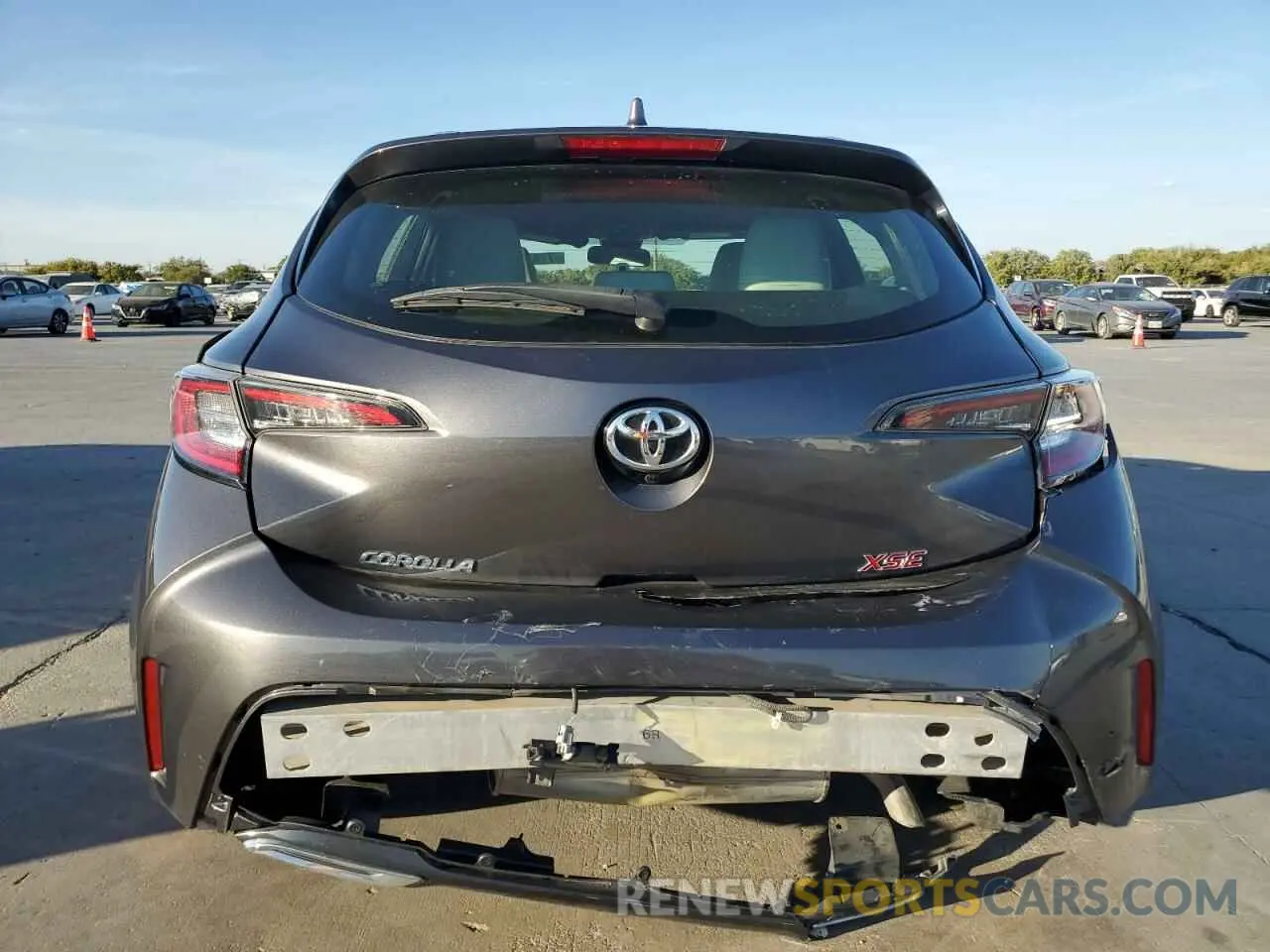 6 Photograph of a damaged car JTNC4MBE5N3157459 TOYOTA COROLLA 2022