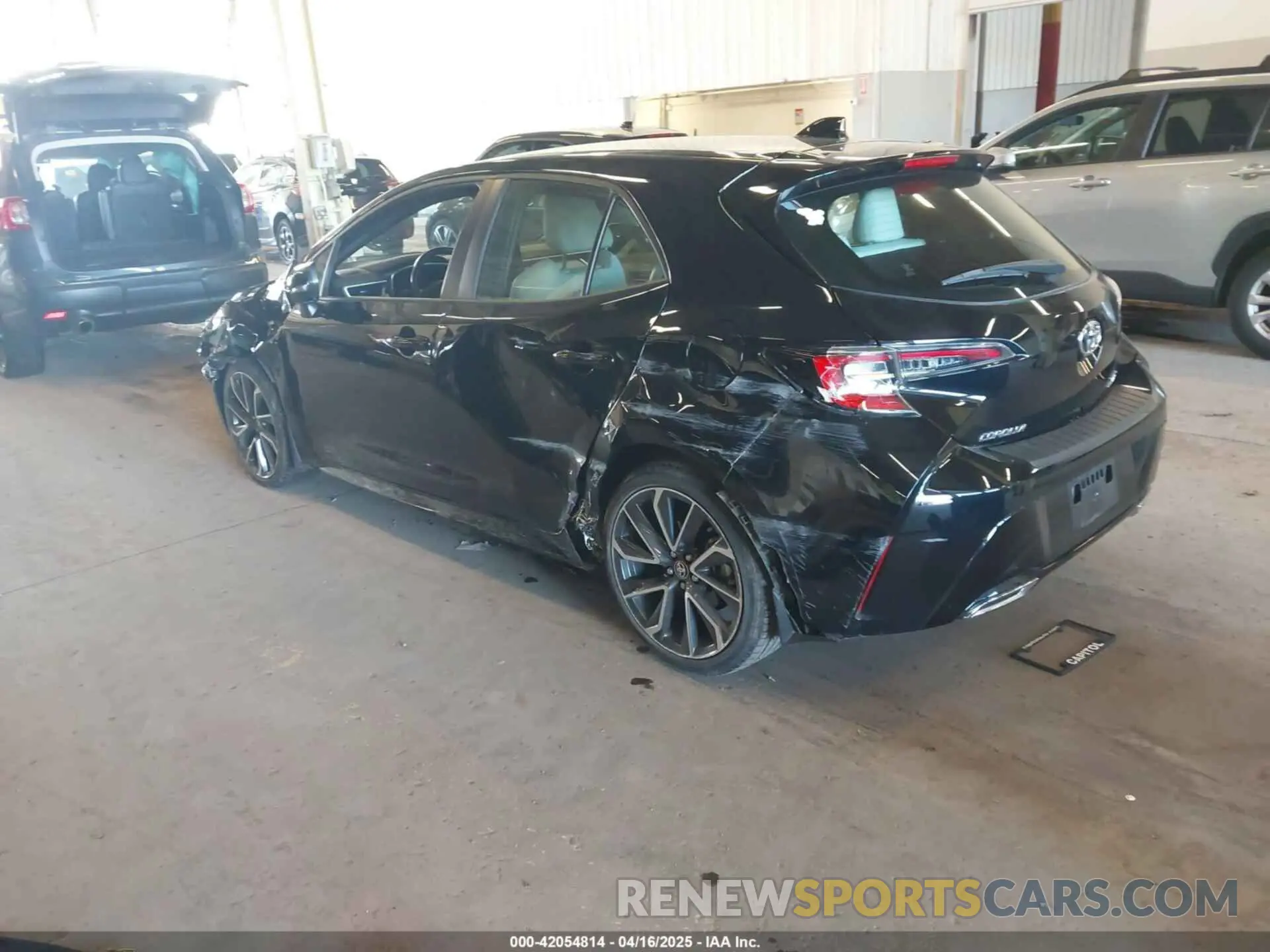 3 Photograph of a damaged car JTNC4MBE5N3166744 TOYOTA COROLLA 2022
