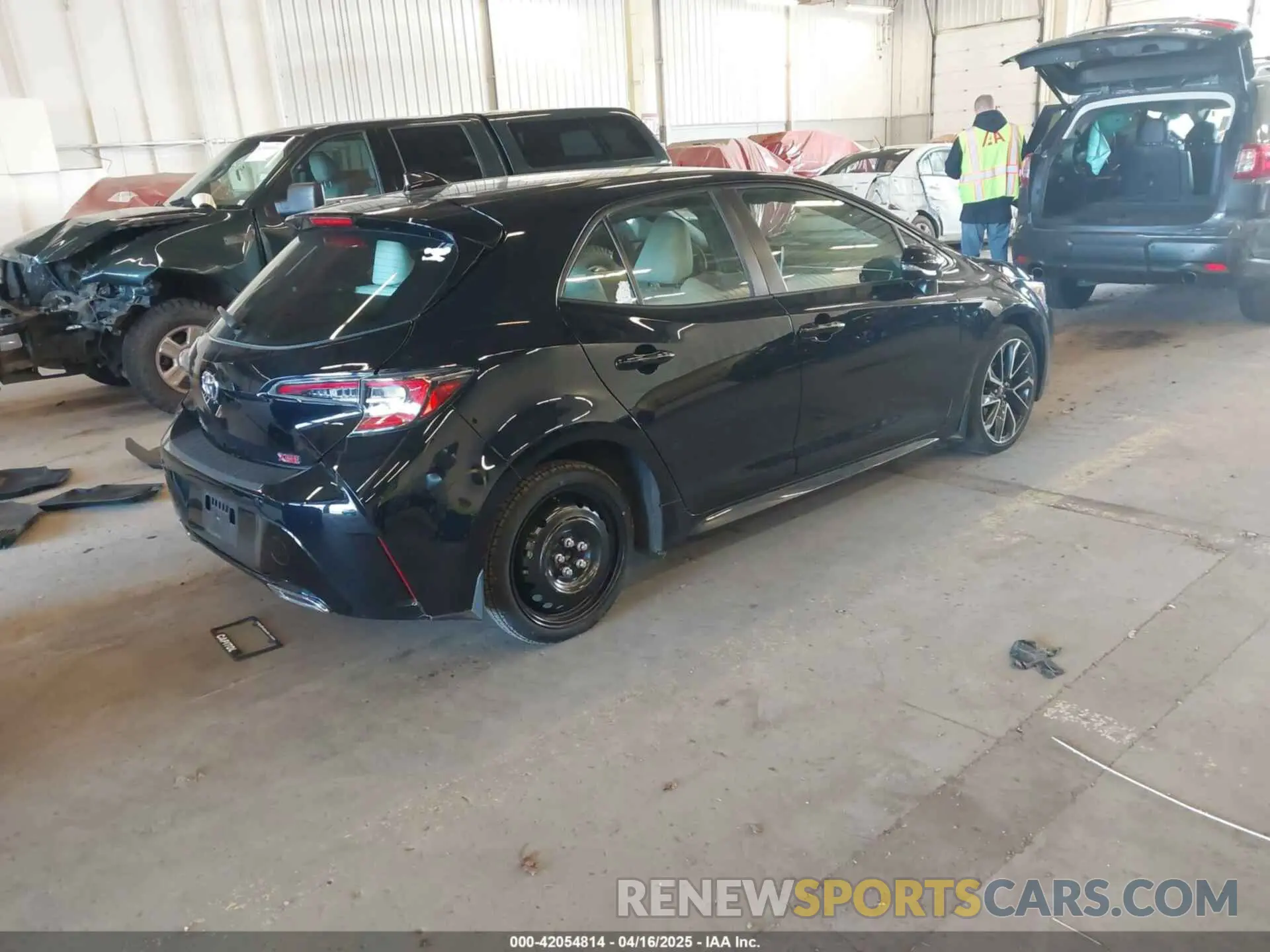 4 Photograph of a damaged car JTNC4MBE5N3166744 TOYOTA COROLLA 2022