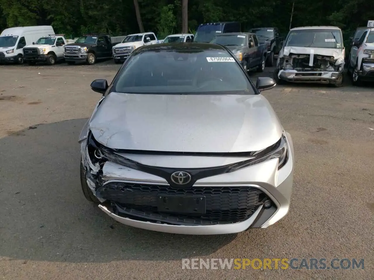 5 Photograph of a damaged car JTNC4MBE8N3148920 TOYOTA COROLLA 2022