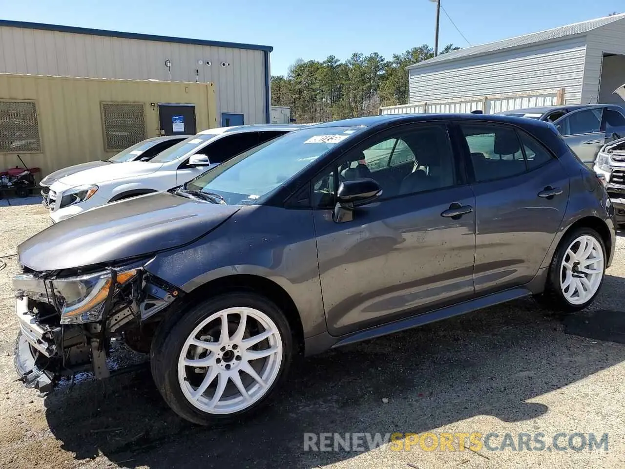 1 Photograph of a damaged car JTNC4MBE9N3173390 TOYOTA COROLLA 2022