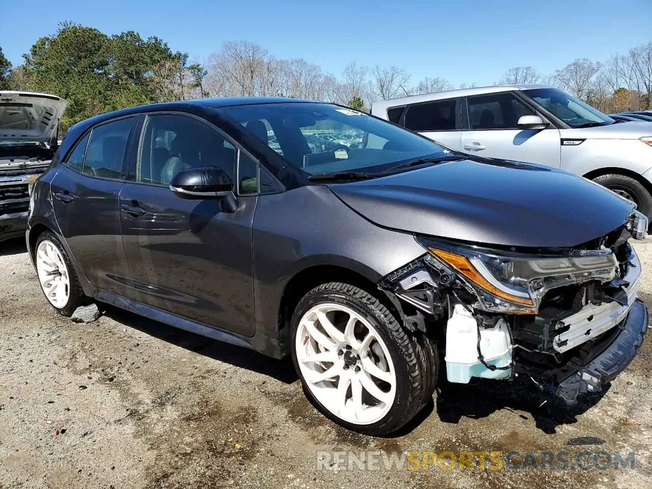 4 Photograph of a damaged car JTNC4MBE9N3173390 TOYOTA COROLLA 2022