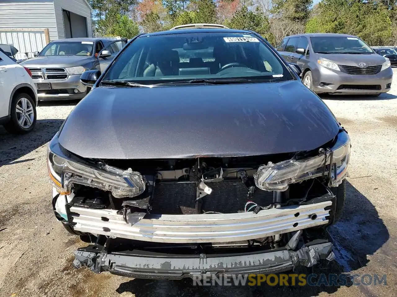5 Photograph of a damaged car JTNC4MBE9N3173390 TOYOTA COROLLA 2022