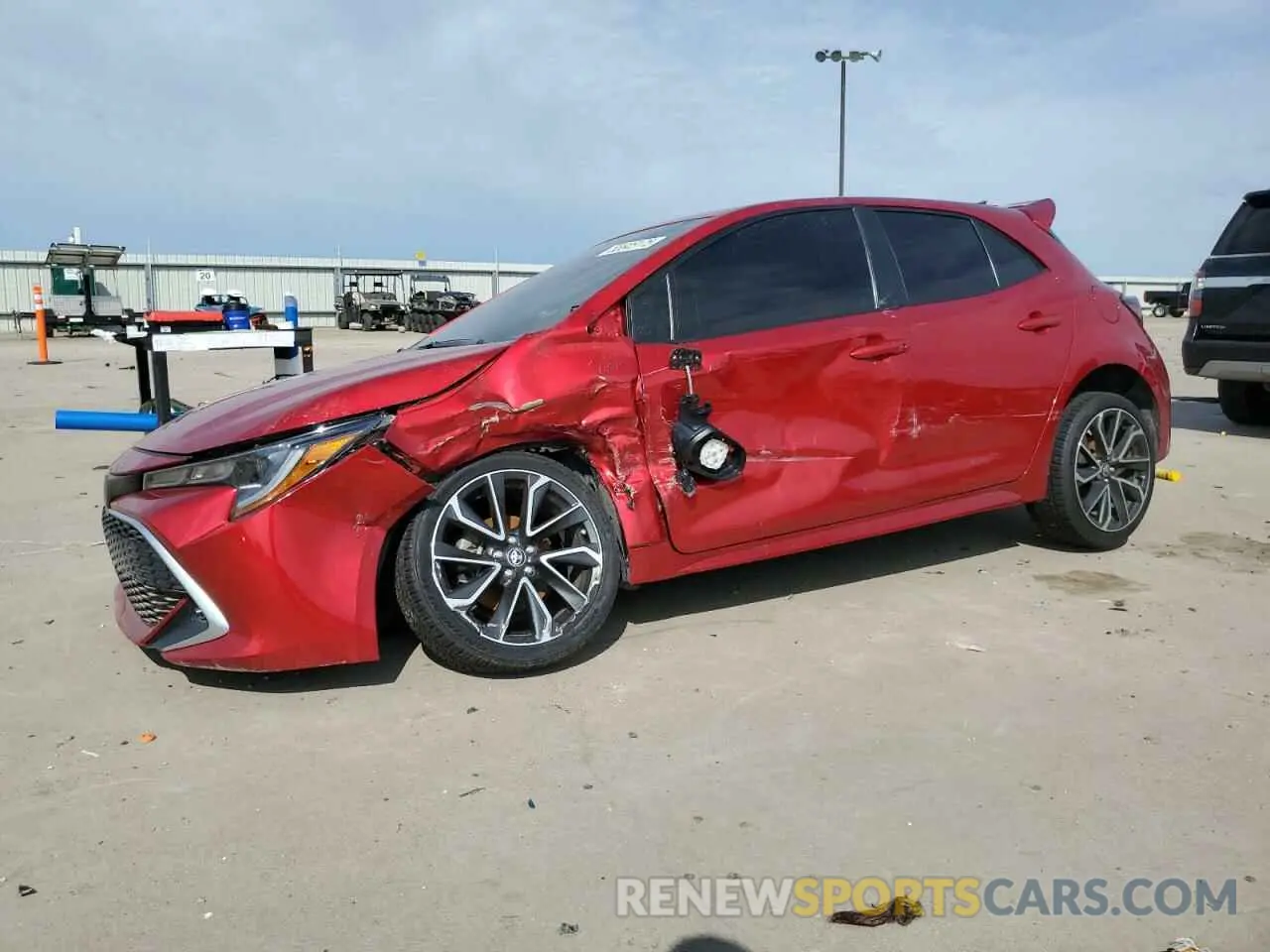 1 Photograph of a damaged car JTNC4MBEXN3182633 TOYOTA COROLLA 2022