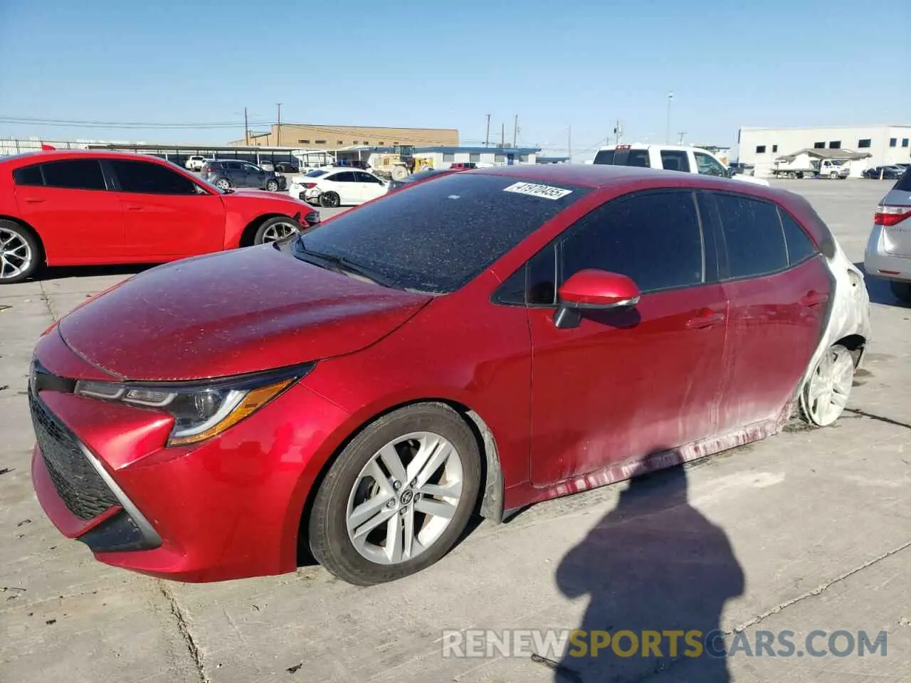 1 Photograph of a damaged car JTND4MBE0N3177333 TOYOTA COROLLA 2022