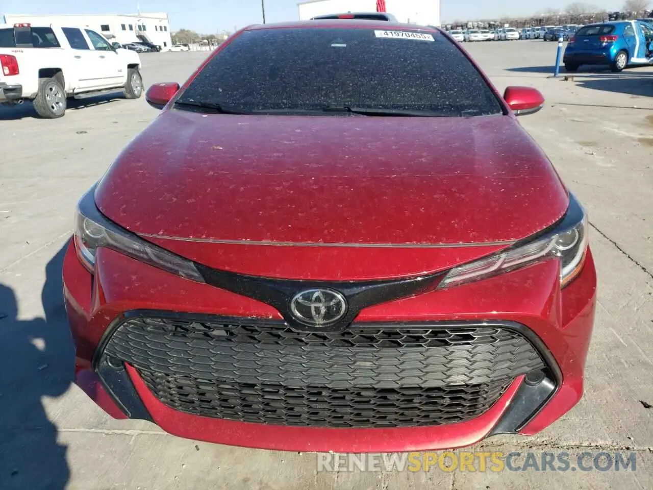 5 Photograph of a damaged car JTND4MBE0N3177333 TOYOTA COROLLA 2022