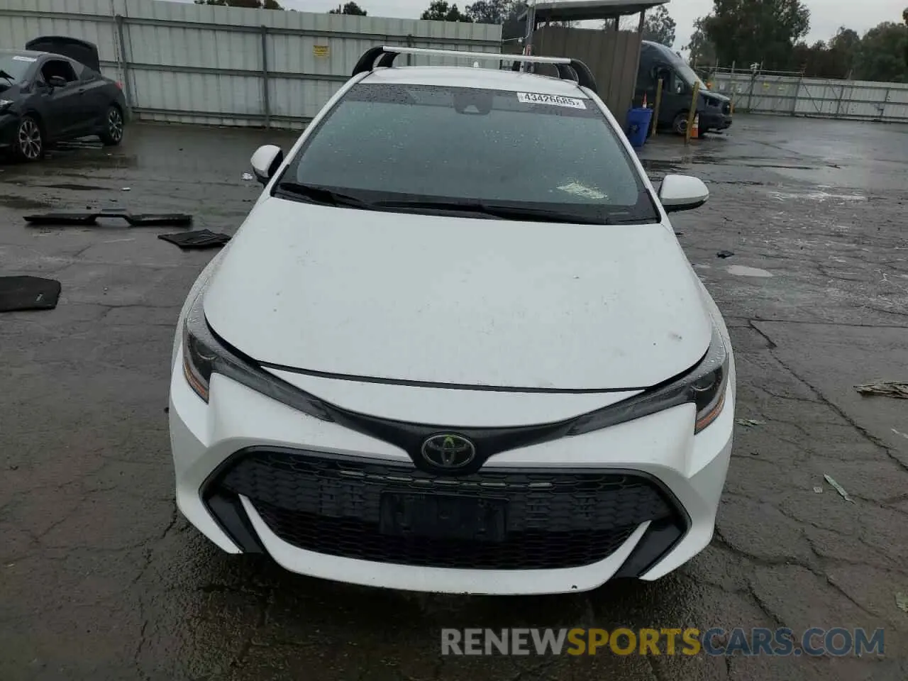 5 Photograph of a damaged car JTND4MBE0N3189806 TOYOTA COROLLA 2022