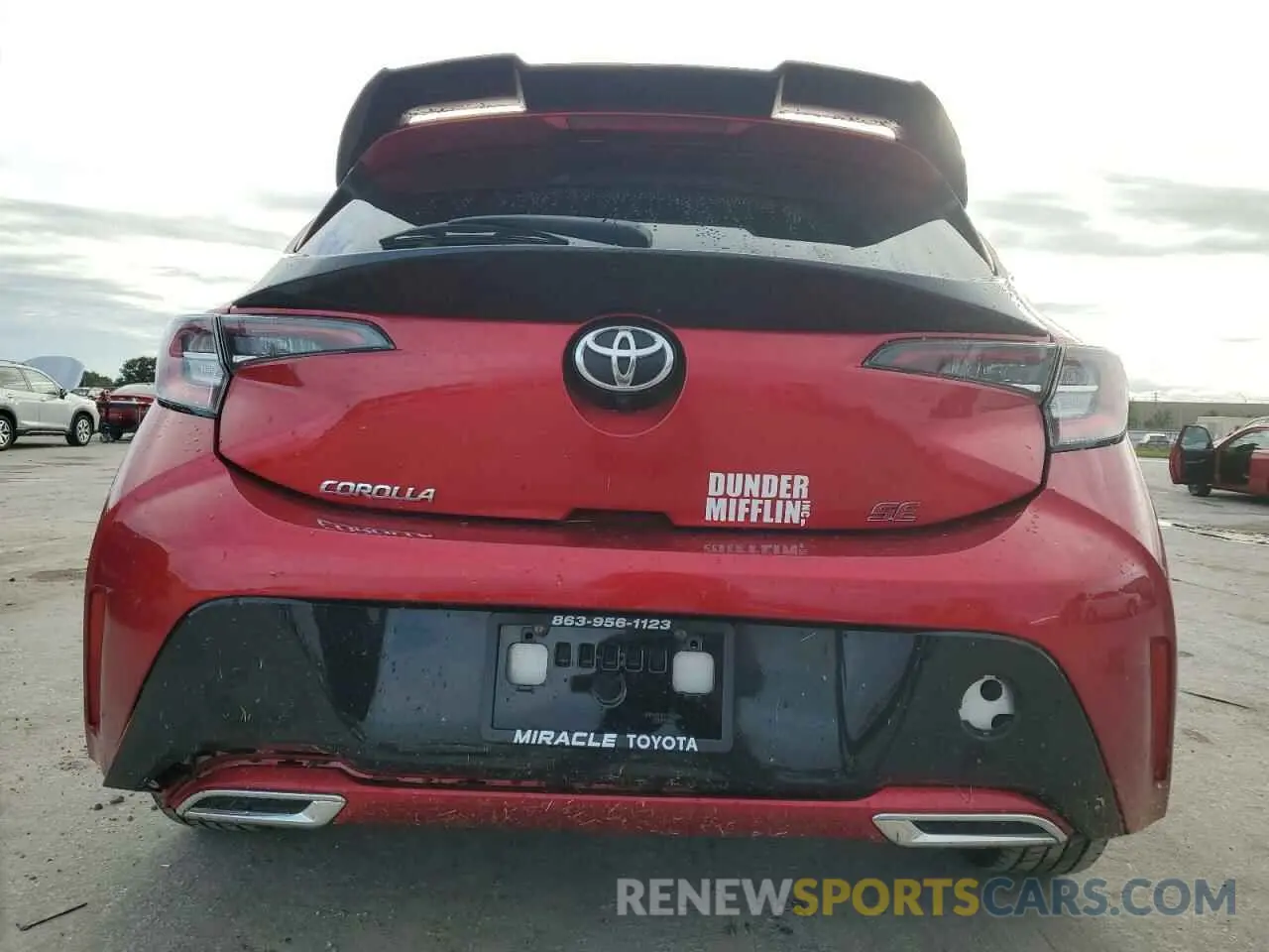 6 Photograph of a damaged car JTND4MBE1N3149251 TOYOTA COROLLA 2022