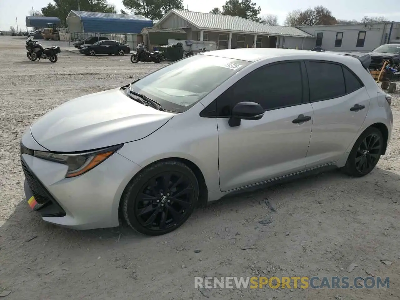1 Photograph of a damaged car JTND4MBE1N3172514 TOYOTA COROLLA 2022