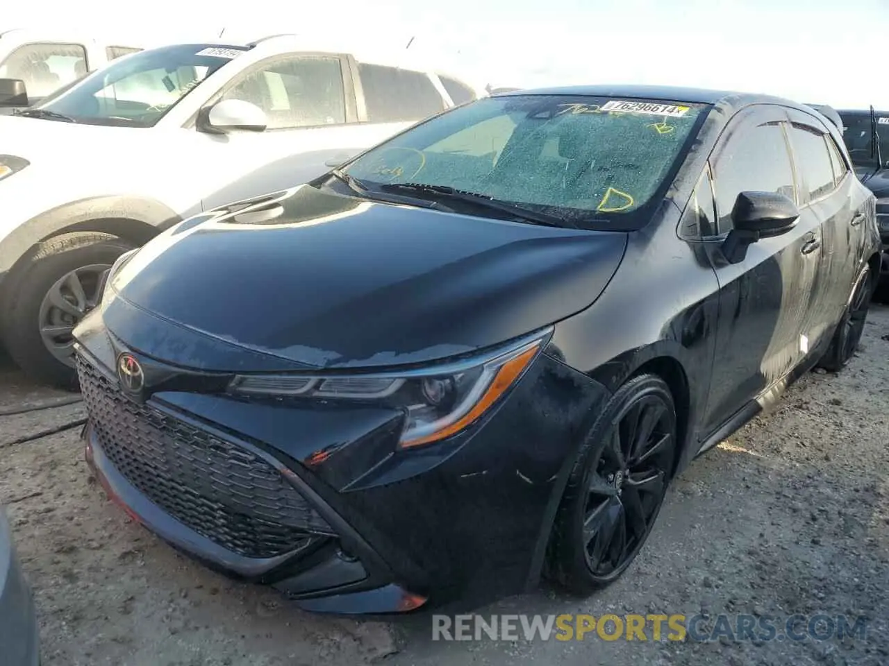 1 Photograph of a damaged car JTND4MBE1N3180631 TOYOTA COROLLA 2022