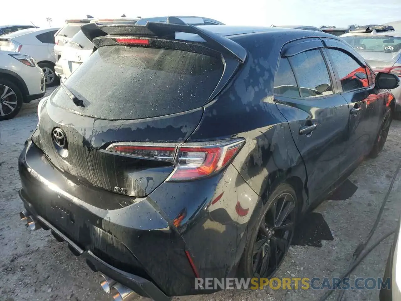 3 Photograph of a damaged car JTND4MBE1N3180631 TOYOTA COROLLA 2022
