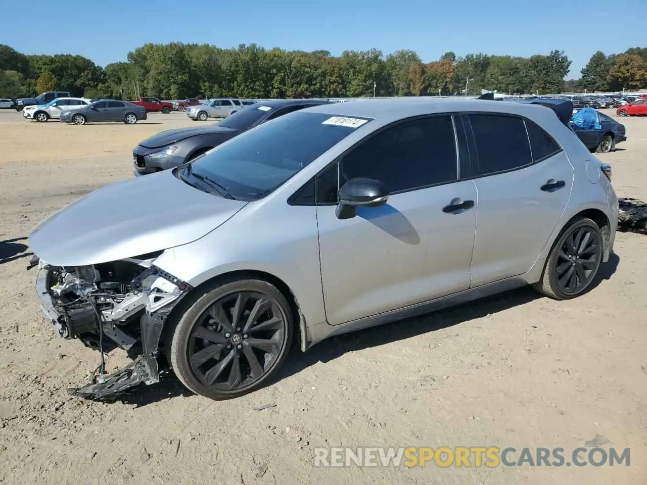 1 Photograph of a damaged car JTND4MBE2N3157147 TOYOTA COROLLA 2022