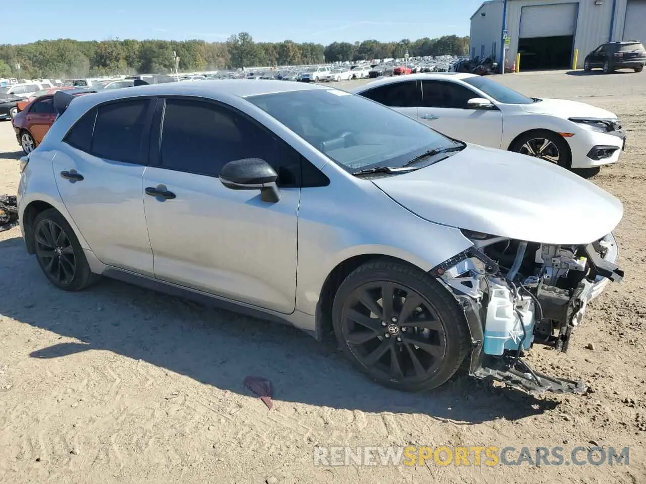 4 Photograph of a damaged car JTND4MBE2N3157147 TOYOTA COROLLA 2022