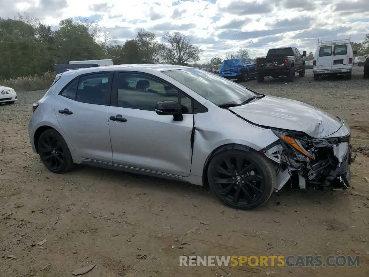 4 Photograph of a damaged car JTND4MBE2N3159531 TOYOTA COROLLA 2022