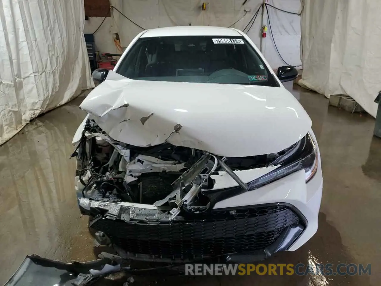 5 Photograph of a damaged car JTND4MBE2N3174711 TOYOTA COROLLA 2022