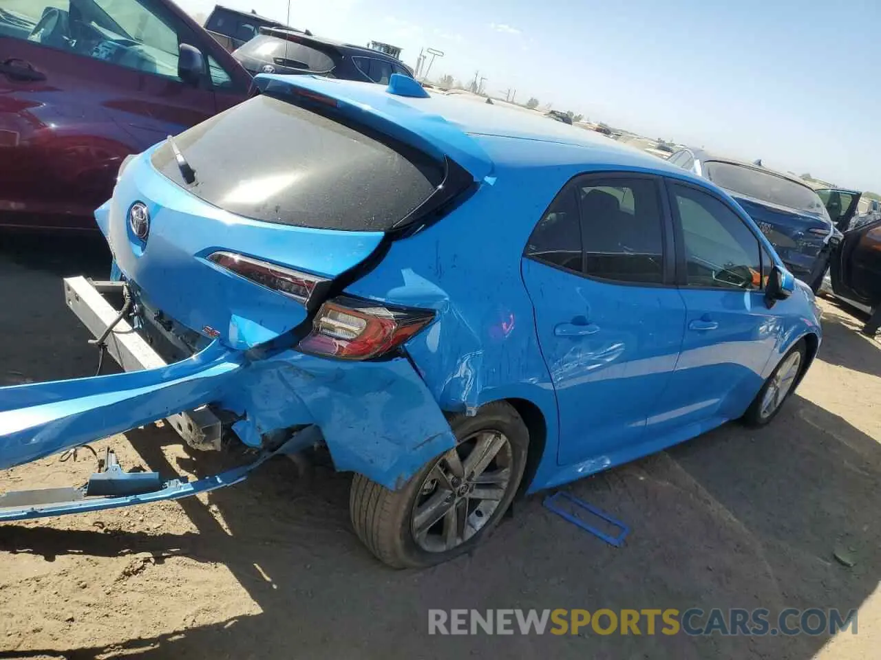 3 Photograph of a damaged car JTND4MBE2N3181559 TOYOTA COROLLA 2022