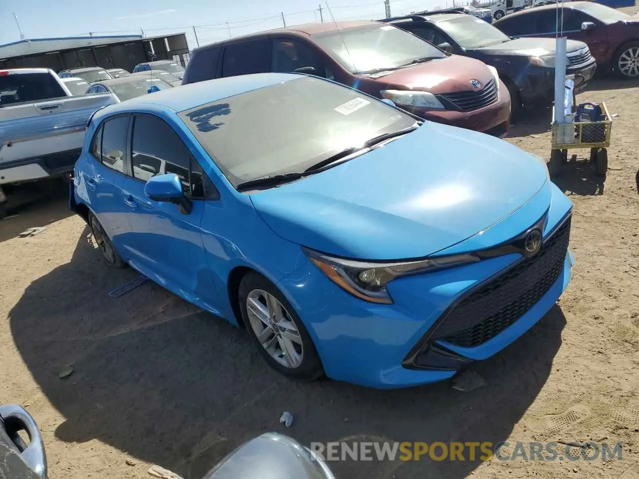 4 Photograph of a damaged car JTND4MBE2N3181559 TOYOTA COROLLA 2022
