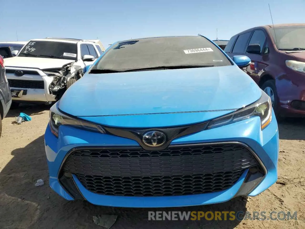 5 Photograph of a damaged car JTND4MBE2N3181559 TOYOTA COROLLA 2022