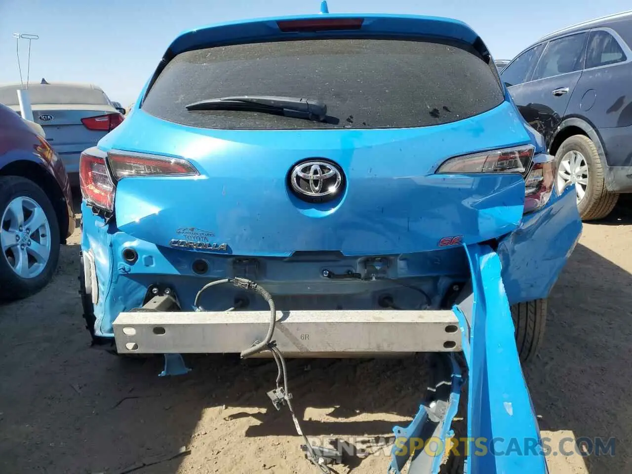 6 Photograph of a damaged car JTND4MBE2N3181559 TOYOTA COROLLA 2022